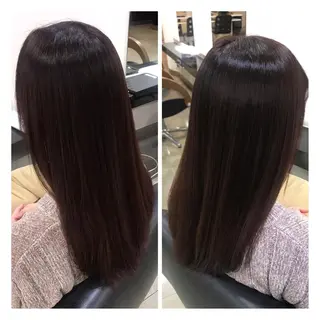 ロング カラー ヘアアレンジ 烏山 達也のヘアスタイル