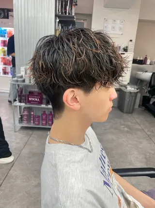 パーマ メンズ 町田エリアＮｏ．１/ パーマ特化/太田京希のヘアスタイル