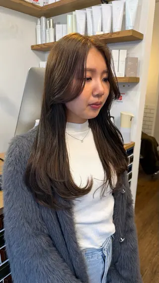 ロング カラー nendo kanaのヘアスタイル