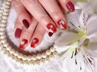 ネイル ラベンダー💖日暮里 ルル💖ネイルのネイルデザイン