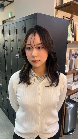 ミディアム 御器所/髪質改善千田 紗羽のヘアスタイル