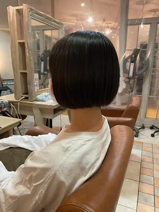 ショート 井上 日菜乃のヘアスタイル
