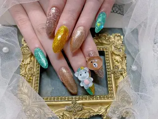 ネイル マジック ミラーのネイルデザイン