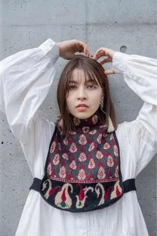 カラー わかすぎ ほのかのヘアスタイル