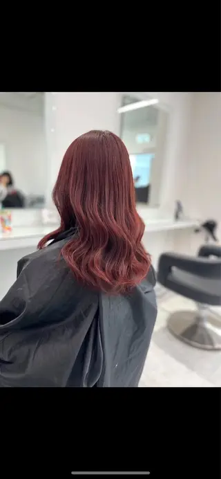 ロング カラー 履歴修正屋さん／ ブロンド／ホワイトのヘアスタイル