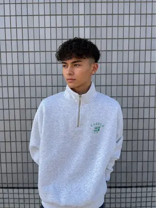 パーマ メンズ 吉田 到真のヘアスタイル