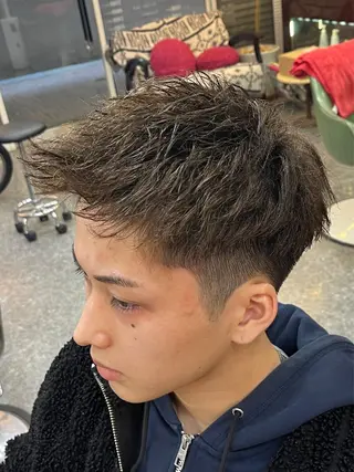 ミディアム パーマ CuMARi所属・後悔させません🌈パ ーマ⭕️🌈福本のヘアスタイル