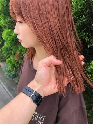 ミディアム カラー “ミニモ最高評価獲得 “代表"Kohei"のヘアスタイル