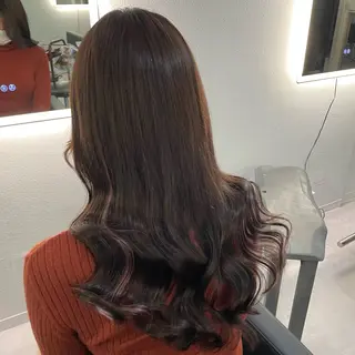 ロング カラー Cielro/ダブル カラー/西田咲希のヘアスタイル