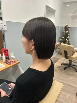 ショート 透明感カラー レイヤー/むつきのヘアスタイル