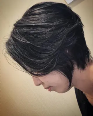 カラー EARTH天文館店 ✨RUIのヘアスタイル