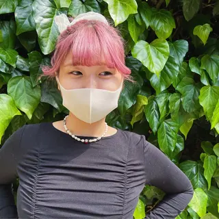 ミディアム カラー 🦋エクステ/透明感 カラー🦋宮川莉央のヘアスタイル