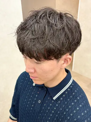 パーマ メンズ 🧸韓国ヘア/ KURUMI‎‎🤍のヘアスタイル