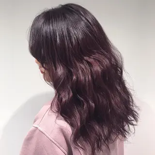 ミディアム カラー ヘアアレンジ Zina渋谷エリア マネージャShionのヘアスタイル