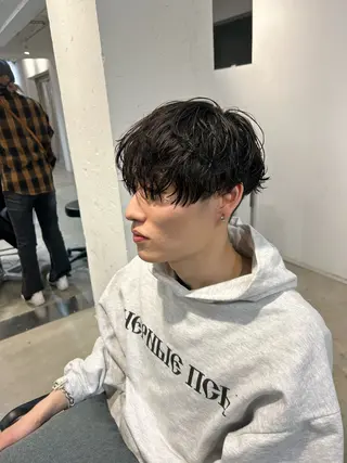 パーマ メンズ メンズパーマ💈藤田 晃志のヘアスタイル