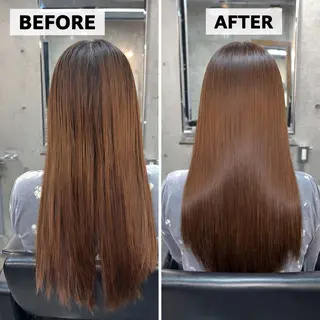 ロング 🫧髪質改善 縮毛矯正特化🫧中西のヘアスタイル