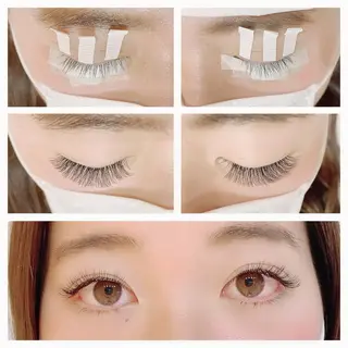マツエク・マツパ LashArtist MIYUのマツエク・マツパデザイン