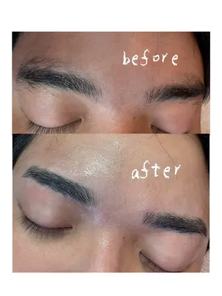 メンズ アイブロウ cielo natsukiのマツエク・マツパデザイン