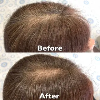 ミディアム CALON銀座　松田 力丸のヘアスタイル