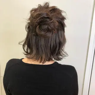 ヘアアレンジ ヘアメイク美容師 ayanoのヘアスタイル