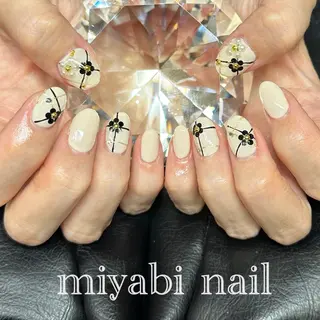 ネイル miyabi nail 桂川駅近くのネイルデザイン