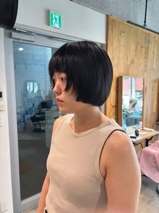 ショート カラー 艶カラー🥣ショート /レイヤー/小由葵のヘアスタイル
