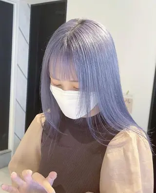 ロング パーマ カラー ヘアアレンジ キッズ メンズ ネイル アイブロウ マツエク・マツパ ブリーチソムリエ認定 梅田茶屋町Eir辻のヘアスタイル