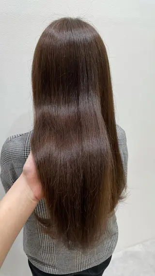 ロング パーマモデル募集🌈 森脇帆南のヘアスタイル