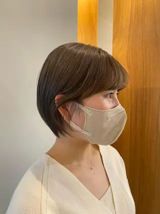 ショート 田口 樹理のヘアスタイル