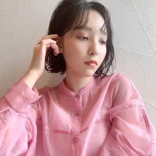 ショート カラー 王子田 隼のヘアスタイル