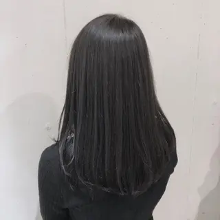 セミロング カラー パーマ ヘアアレンジ 【ツヤ髪美容師】 ツダケイスケのヘアスタイル