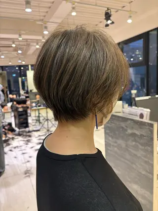 ショート 大人ショート特化/ カットモデル/表参道のヘアスタイル