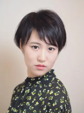 ショート カラー ヘアアレンジ GLOSSY所属・坂本 直樹のヘアスタイル