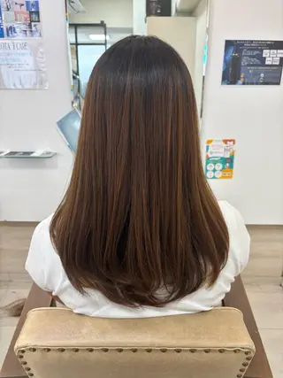 ロング カットモデル募集/ 加藤美月のヘアスタイル