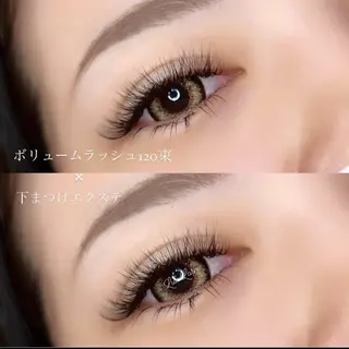 マツエク・マツパ Lulu Lash ✳︎のマツエク・マツパデザイン