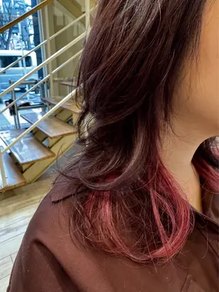 ロング カラー Ore🫧タナカマヤ /柔らかい質感カラーのヘアスタイル