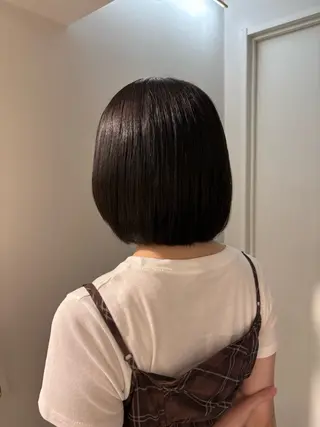 ショート カラー 透明感カラー🌷 池袋/hanaのヘアスタイル