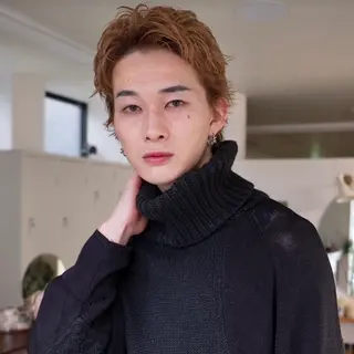 ショート カラー メンズ メンズハイトーン/栄 /イトウタケルのヘアスタイル