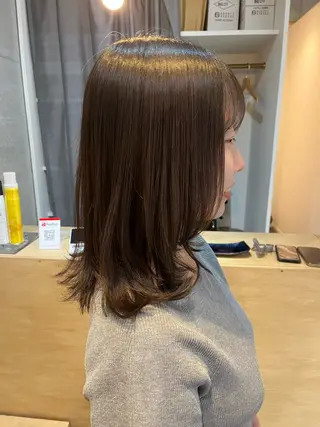 ミディアム 【arc】 mikiho/パーマのヘアスタイル