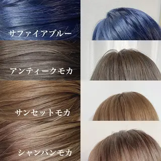 ショート カラー ヘアアレンジ 年間1500人担当 代表 南一路のヘアスタイル