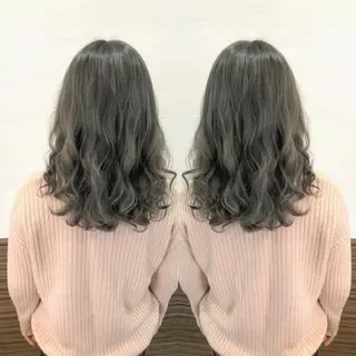 セミロング カラー特化型サロン #SUP.のヘアスタイル