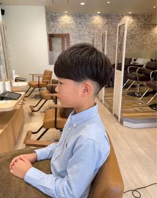 メンズ U24✨️0円モデル 🎀藤村音寧🎀のヘアスタイル