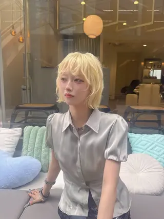 ショート カラー 💎透明感カラー特化 💎TAISEIのヘアスタイル