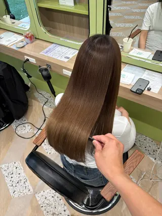 ロング 朝が楽になる髪質改善 /美髪矯正/KOHのヘアスタイル
