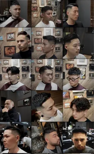 ショート BARBERSHOP NOR  ケントのヘアスタイル