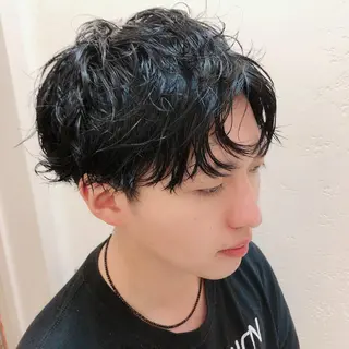 カラー パーマ メンズ MASANA 🎱ディレクターのヘアスタイル