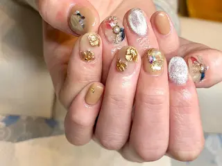 ショート ネイル 森 瑞紀のネイルデザイン