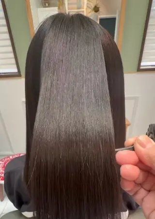 セミロング パーマ Yamazaki yukaのヘアスタイル