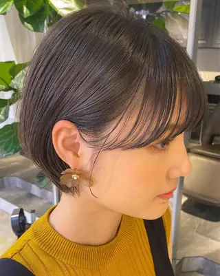 ショート 表参道ミディアム レイヤー山岸季生のヘアスタイル