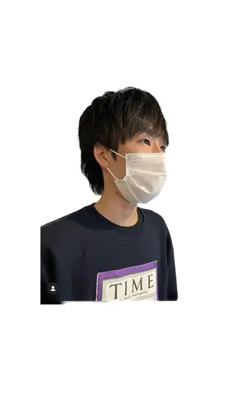 ショート メンズ ナチュラル＆ラフヘア 松尾 凌のヘアスタイル